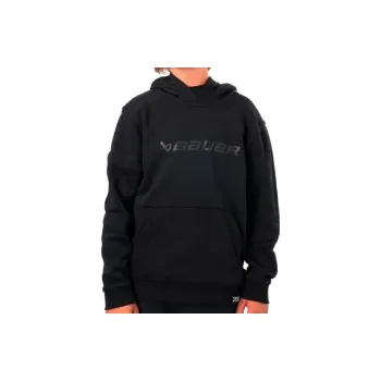 Chlapecká mikina Dětská Mikina S25 Bauer Core Ultimate Hoodie Černá YTH, Velikost Yth S (127 - 140 cm)