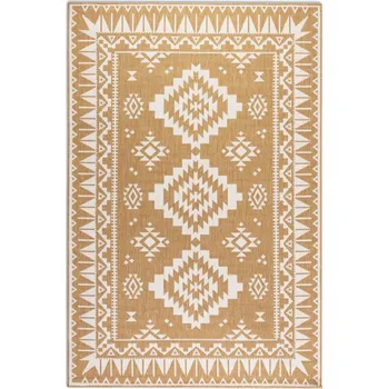 Koberec Hans Home Kusový koberec Gemini 106022 Ochre z kolekce Elle – na ven i na doma - 160x230 - doprava zdarma