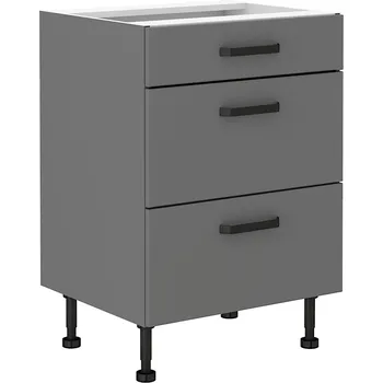 Kuchyňská skříňka Stolarz Lempert Dolní kuchyňská skřínka NESSA ANT 60 D 3S BB PREMIUM BOX