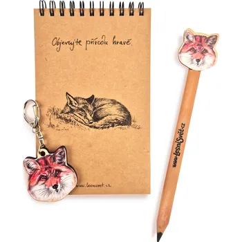 Dárkový potravinový koš Lesní svět Dárkový balíček - Liška "S"