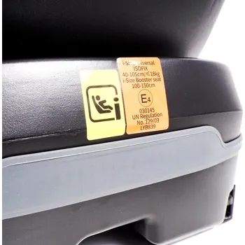 Autosedačka Aga Autosedačka i-Size 360° 0-36 kg DS1814 Černá/Šedá