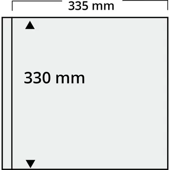 Sběratelství Safe Albové listy na archy Varianta: černá