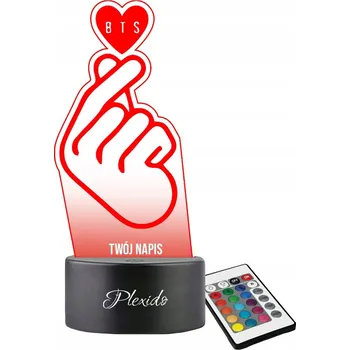 Lampička Plexido vícebarevná Noční lampa