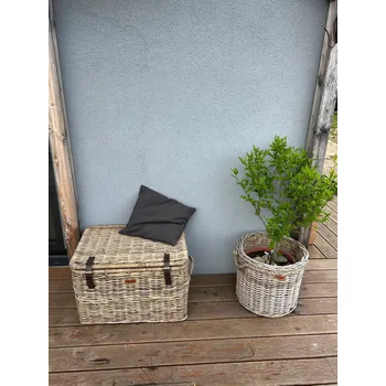 Koš na prádlo Vingo Ratanová truhla Rozměry (cm): 50x35, v. 25