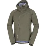 Northfinder NORTHKITPRO1 dark green pánská nepromokavá multisportovní bunda sbalitelná BU-32691OR-300