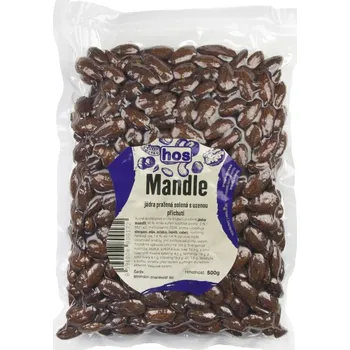 Mandle jádra pražená solená s uzenou příchutí 1000 g