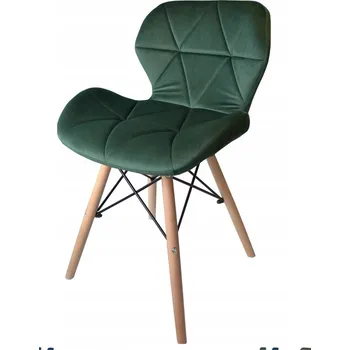 Jídelní židle TRENDIE Jídelní židle SKY zelené 4 ks - skandinávský styl