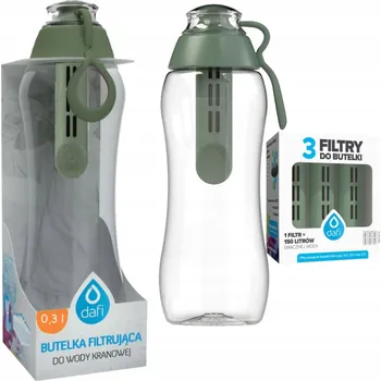 Láhev Filtrační láhev Dafi Soft 0,3 l červená