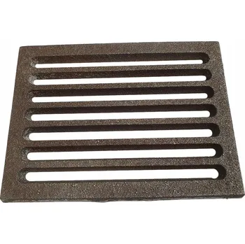 Rošt do krbu a kamen Rošt plochý 220x160mm, litinový