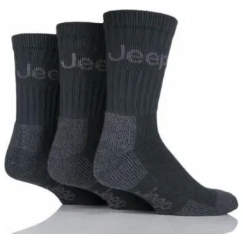 Pánské ponožky CENOVÁ AKCE - Značkové ponožky JEEP MEN COTTON, přírodní béžové 39-45 Zelená