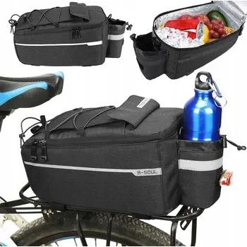 brašna na kolo Zadní Cyklistická brašna Unitec , termo, 9l, černá, voděodolná