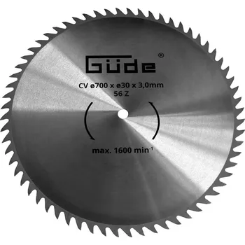 Pilový kotouč GÜDE Pilový kotouč na dřevo CV 700x30x3,0 - 56Z