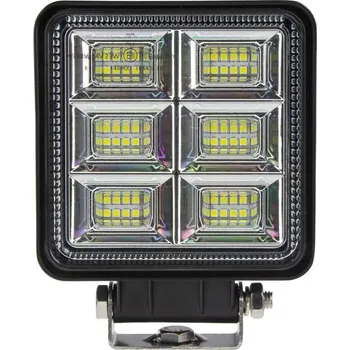 Pracovní světlo LED světlo hranaté, 48x1W, 110x128x35mm, ECE R10/R148