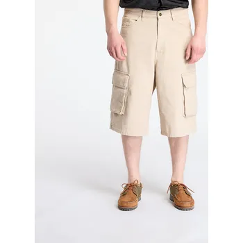 Pánské kraťasy Šortky Karl Kani Og Baggy Twill Shorts Beige XXL