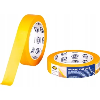 Lepicí páska Maskovací páska HPX 4360 oranžová 24mm x 45m pro malování a lakování