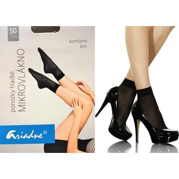 Dámské ponožky Ponožky MIKROVLÁKNO UNI Černá