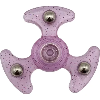 Gadget Fidget Spinner Ufo Glitter, průhledný fialový