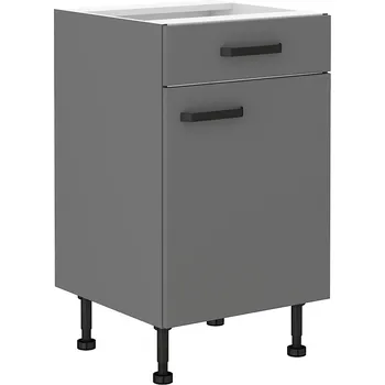 Kuchyňská skříňka Stolarz Lempert Dolní kuchyňská skřínka NESSA ANT 50 D 1F 1S BB PREMIUM BOX