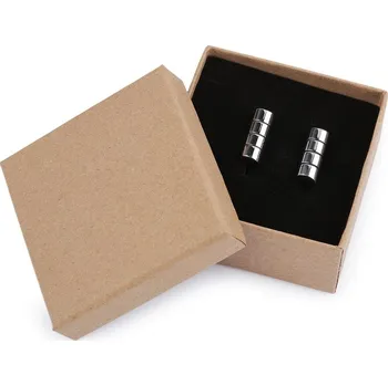 Manžetové knoflíky v dárkové krabičce - 1 stříbrná