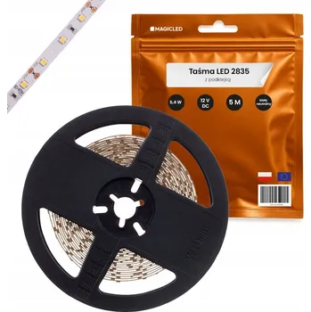 LED páska LED pásek 2835 IP20 Česká Premium Kvalita Bílá Neutrální 60 LED/m 5m, se samolepicí páskou