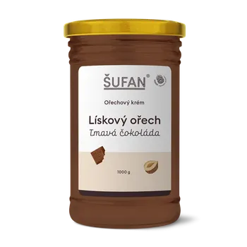 ŠUFAN s.r.o. Lískový ořech s tmavou čokoládou - 1000 g