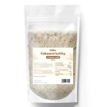 Fitness strava FitMar.cz Ovesná kaše kokosové kuličky 500 g