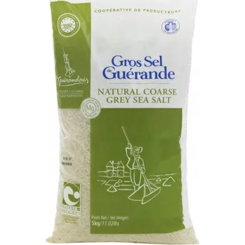 Kuchyňská sůl Le Guérandais Ryzí keltská sůl hrubá 5 kg
