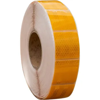 Reflexní obrysová páska žlutá v segmentech - 1 metr