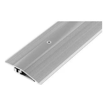 ukončovací lišta AP27/11 ukončovací lišta, vrtaná 2-dílná, hliník elox stříbro, 33 mm, 1 m