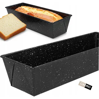Forma na pečení Obdélníková forma na pečení chleba a koláčů forma na biskupský chlebíček 35 x 11,5 cm