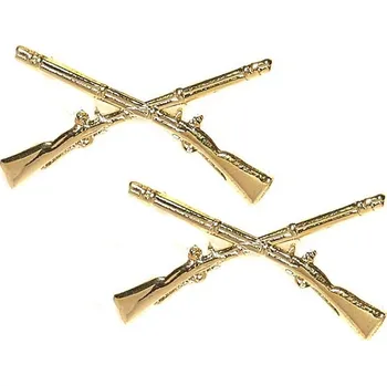 FOSCO Odznak US Infantry zlatavý Balení: 2 ks (1pár)