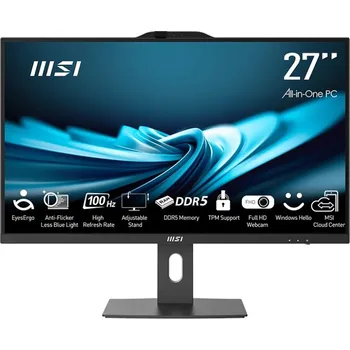 Stolní počítač MSI PRO/AP272P 14M-891CZ/27"/FHD/i7-14700/16GB/1TB SSD/UHD 770/W11P/Černá/3R