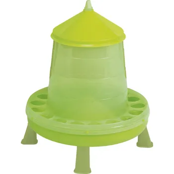 krmítko pro hospodářská zvířata Kerbl Tubusové krmítko pro drůběž s nožkami Objem: 4,8 l