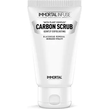 Pleťový peeling Immortal Infuse Carbon Scrub 150 ml
