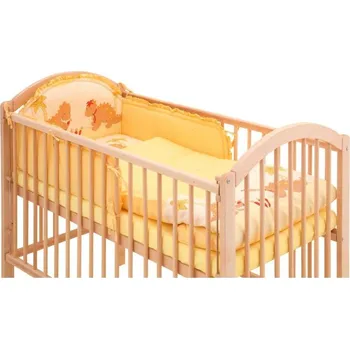 Příslušenství pro dětskou postel a kolébku Souprava 3D Dráček žlutý 90x120