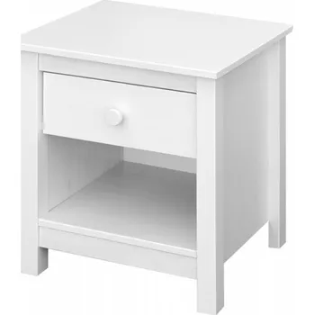 Noční stolek TORINO noční stolek borovice/bílý