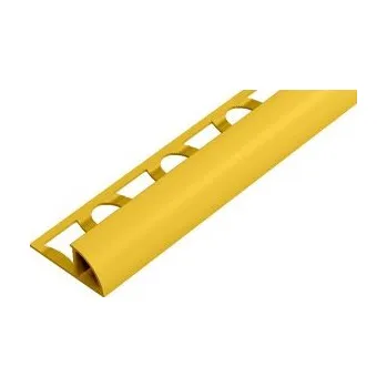 Podlahová lišta ACARA PRAHA s.r.o. SP15 ukončovací lišta C, PVC žlutá, 9 mm, 2,5 m