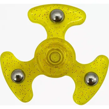 Gadget Fidget Spinner Ufo Glitter, průhledný žlutý