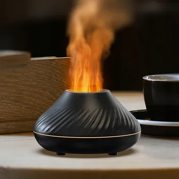 Zvlhčovač vzduchu Zvlhčovač vzduchu Nobitech płomienia 7 kolorów LED