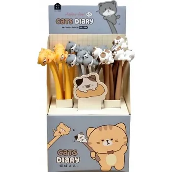 Gelová propiska černé Kuki