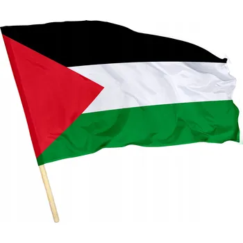 Obraz Vlajka Palestina s tunýlkem na tyč 150x92 cm