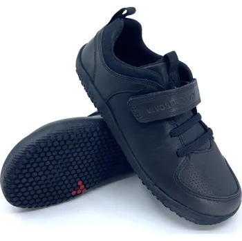 Chlapecké polobotky Dětské barefoot boty Vivobarefoot Primus Ludo School Obsidian - černé 31, Vnitřní délka boty: 19,6 cm, Vnitřní šířka boty: 7,6 cm