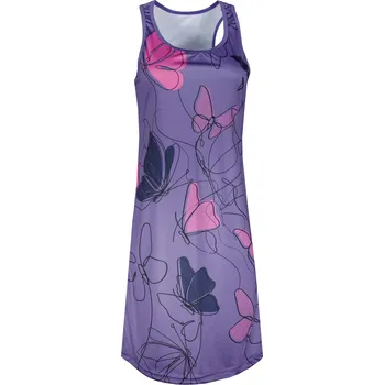 Dámská móda Dámské funkční šaty premium ALTISPORT VOJ/ALW086SAT01 FIALOVÁ/RŮŽOVÁ M