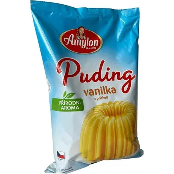 Amylon Puding vanilka s přírodním aroma Hmotnost: 1 kg