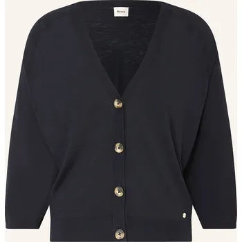 Dámský svetr Brax Dámský Pletený Kardigan Anique, tmavě modrá, 36