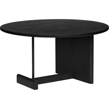 Konferenční stolek FOGIA Konferenční stolek Koku Round High, Black Oak