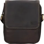 Pánská kožená taška přes rameno SendiDesign Jonáš - hnědá