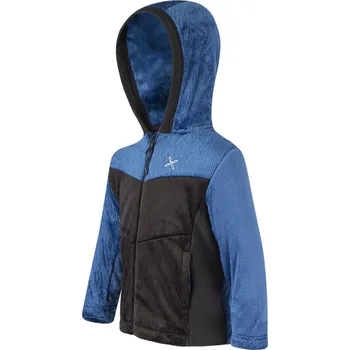 Chlapecká bunda MONTURA Polar Trilogy Jacket Baby, Nero/Deep Blue velikost: 92