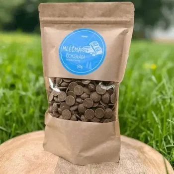 Cukrovinka FitMar.cz Čokoládové pecičky - mléčná čokoláda Uzavíratelný sáček 250g