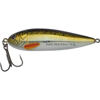 Umělá nástraha Wobler Abu Garcia Rattlin Atom 9,5cm 16,5gr Golden Roach